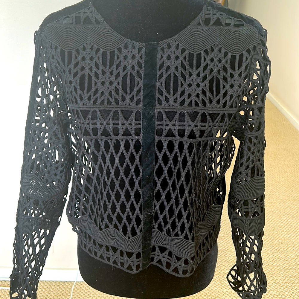 Top shop cool woven top with camisole
